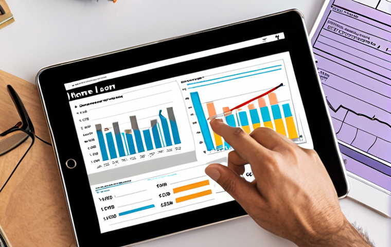 **Image Prompt 1: Home Loan as an Investment Tool**
- Create an illustration showing a person analyzing their home with a financial advisor, highlighting the concept of using a home loan as a means to invest in other assets. Include visual elements like graphs or charts to depict growth in investments.