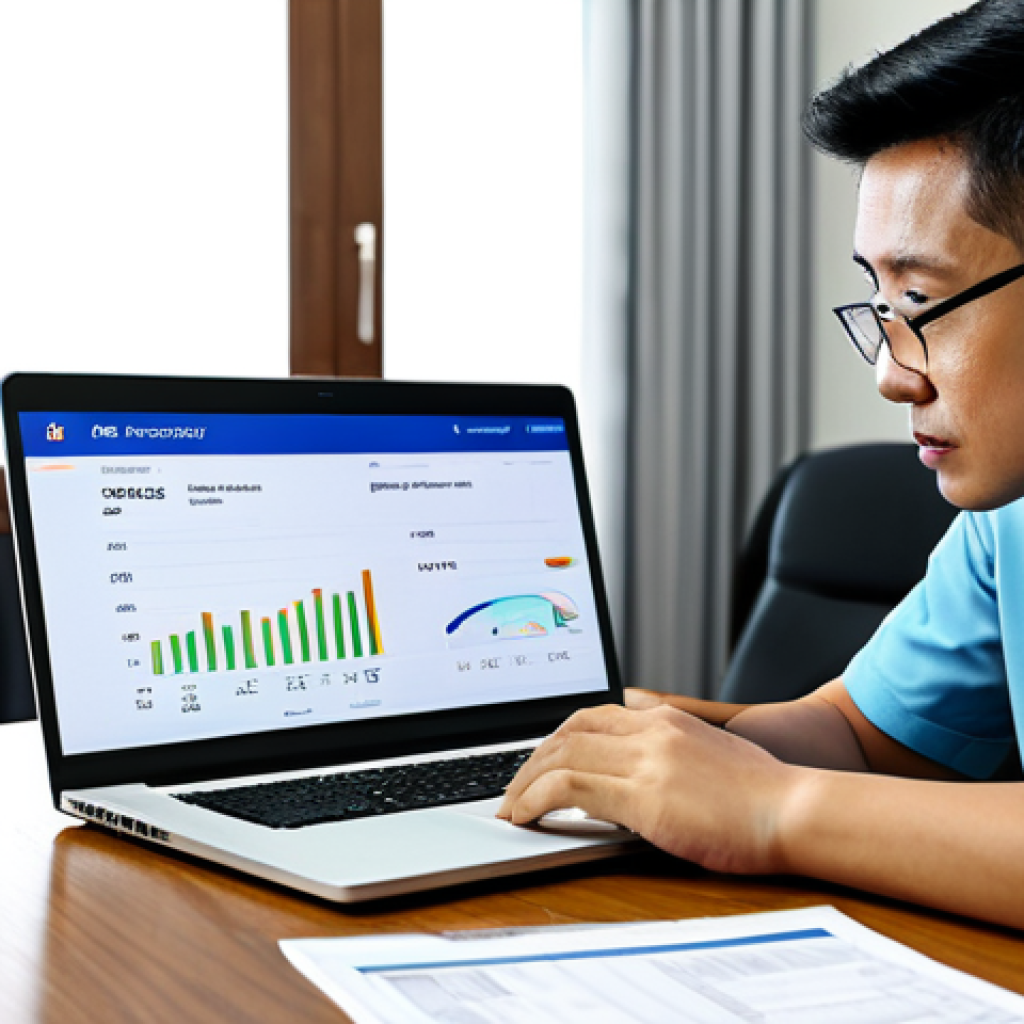 Financial Assessment**
"A Malaysian individual sitting at a desk, reviewing financial documents and a laptop displaying a credit score report. Modest clothing, home office setting. Safe for work, appropriate content, professional, perfect anatomy, correct proportions, well-formed hands, natural pose, family-friendly."
**