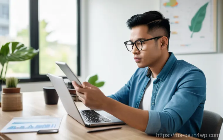 대출 심사 통과를 위한 전략 - **Prompt:** A diverse Malaysian young adult, dressed in neat smart-casual attire, sitting at a moder...